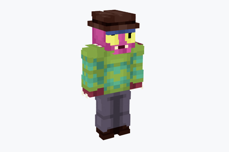 Scary Terry from Rick & Morty / Minecraft Skin