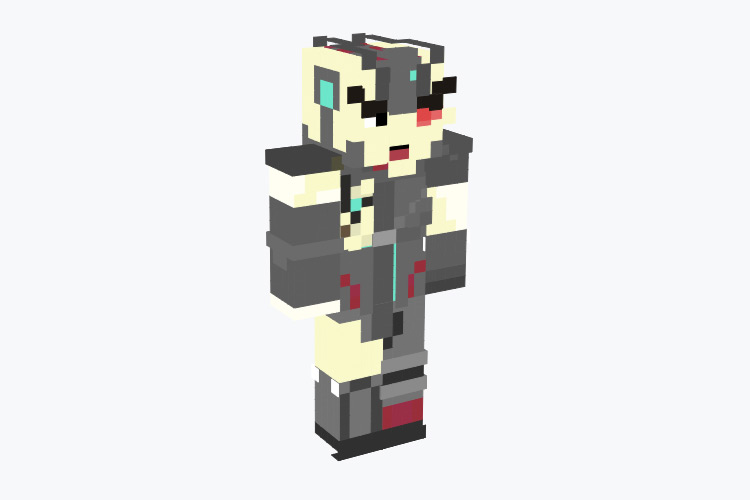 Phoenix Person from Rick & Morty / Minecraft Skin