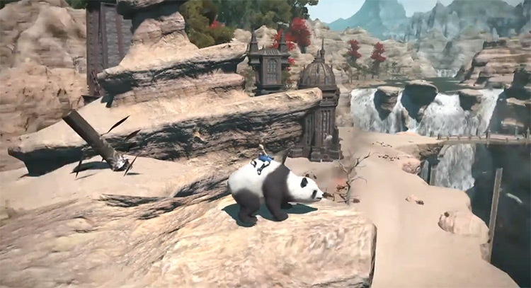 Mystic Panda FFXIV Mount