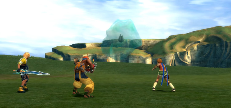 Greater Sphere Battle in FFX HD