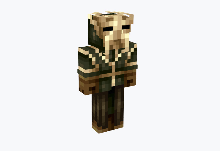 Cultist Character from Skyrim / Minecraft Skin