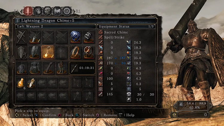 Dragon Chime Dark Souls 2 screenshot