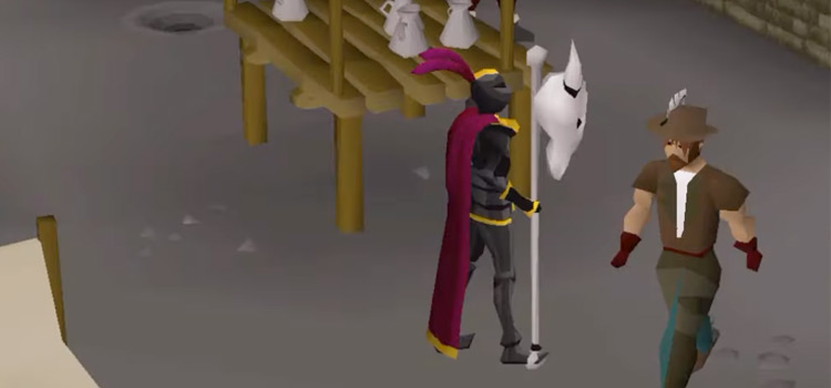 Full F2P Dark Armor Set in Old School RuneScape