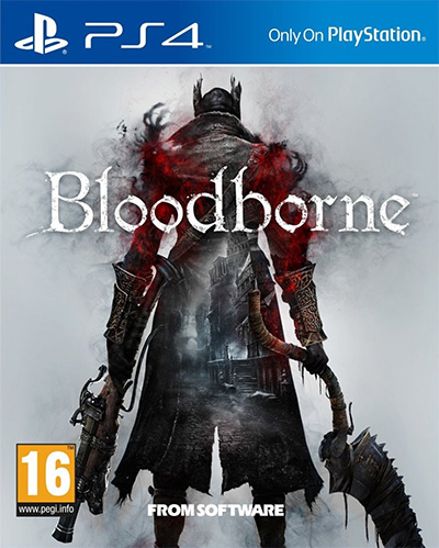 Bloodborne (Playstation Edition / UK) PS4 Box Art
