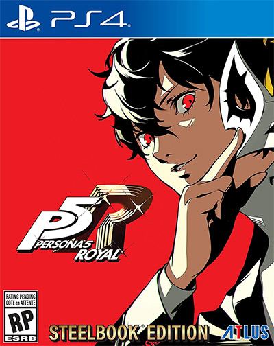 Persona 5 (PS4 Steelbook Launch Edition) Box Art