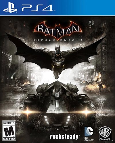 Batman: Arkham Knight PS4 Box Art