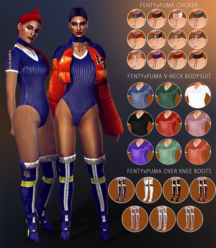 Sims 4 Rihanna CC  Clothes  Tattoos   More   FandomSpot - 9