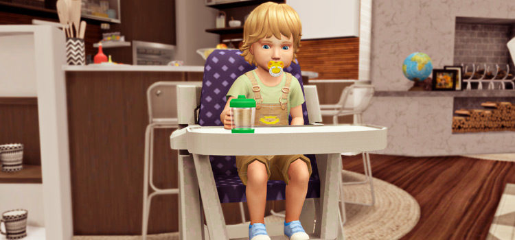 Best Sims 4 High Chair CC To Download (All Free)