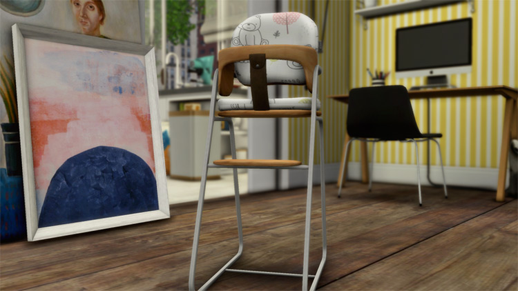 Belco Tibu High Chair / Sims 4 CC