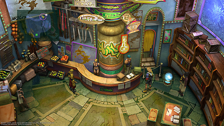 View of Ropp in Rin's Travel Agency (FFX HD)