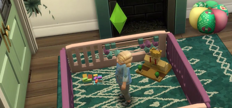 Functional Playpen Screenshot in The Sims 4