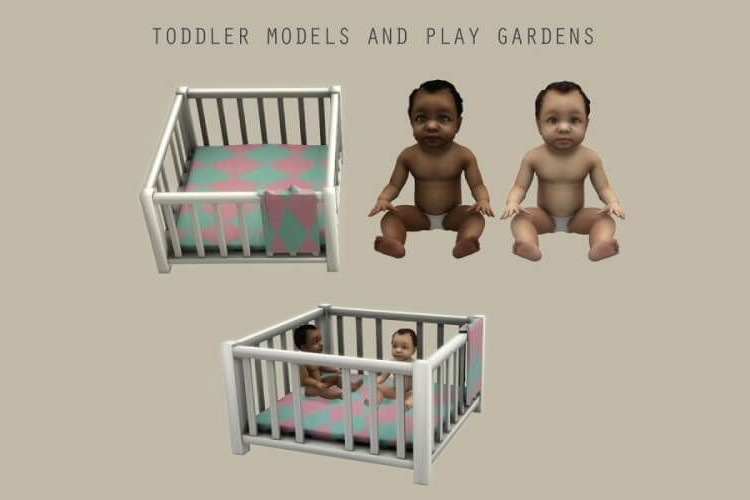 Sims 4 Baby Gate   Playpen CC  All Free    FandomSpot - 16