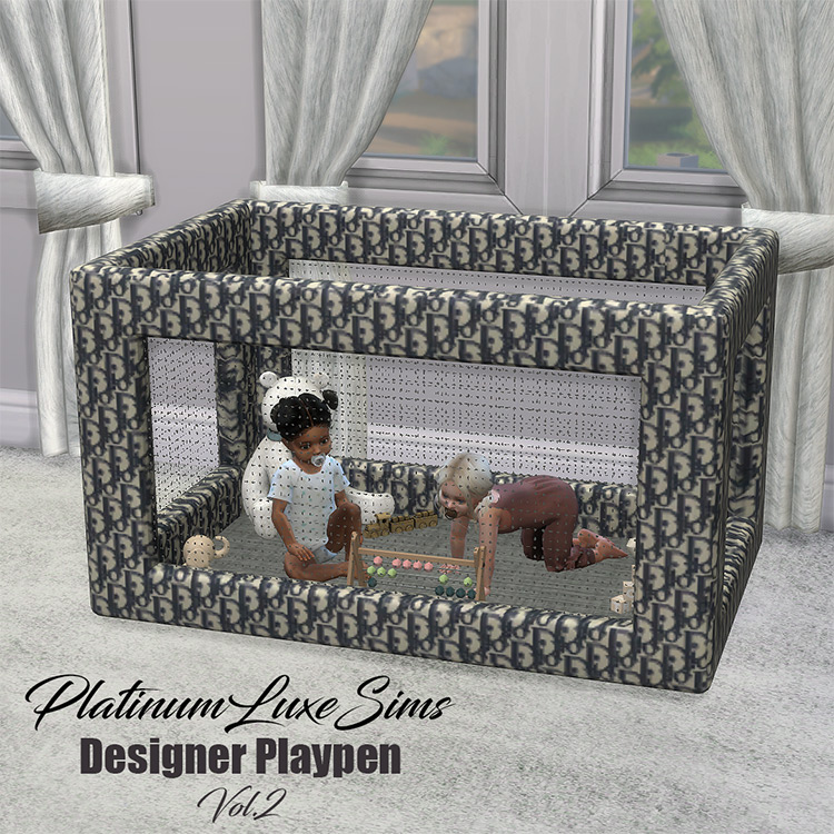 Sims 4 Baby Gate   Playpen CC  All Free    FandomSpot - 19