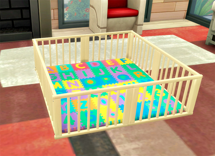 Sims 4 Baby Gate   Playpen CC  All Free    FandomSpot - 95