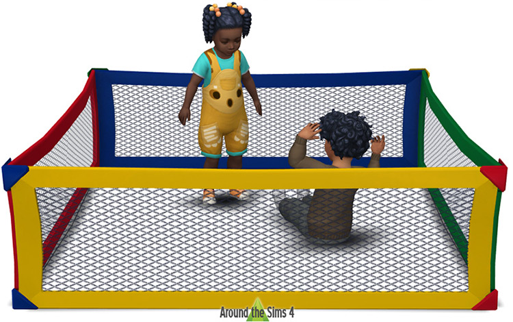 Sims 4 Baby Gate   Playpen CC  All Free    FandomSpot - 28