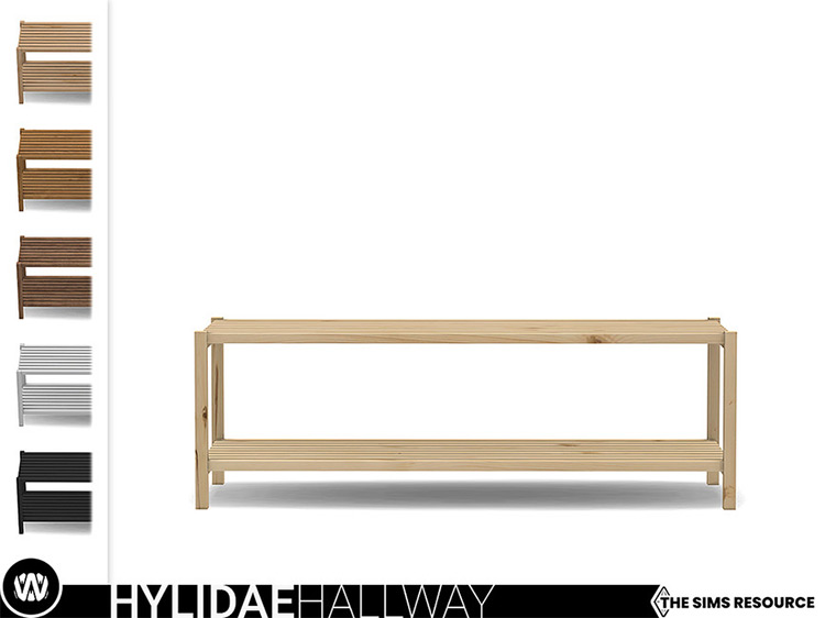 Hylidae Shoe Rack CC for Sims 4