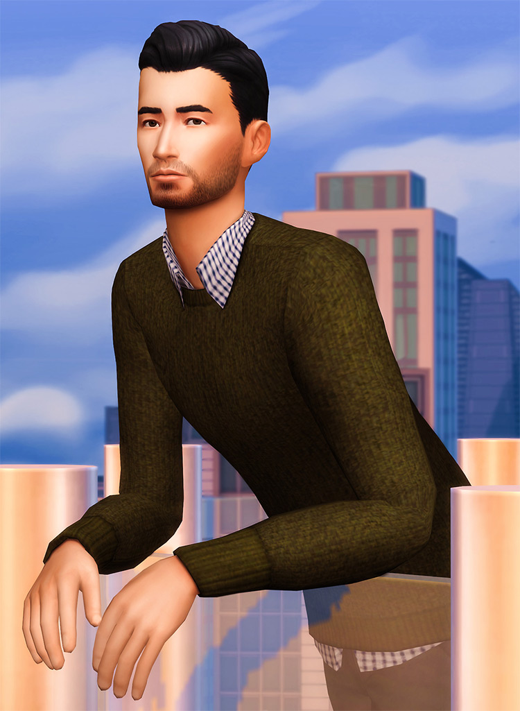 Sims 4 CC  Best Male Sweaters   Male Hoodies   FandomSpot - 58