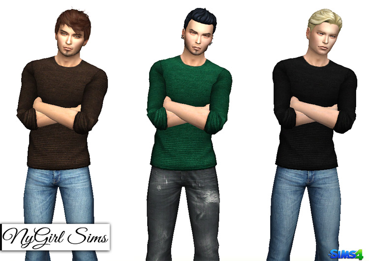 Sims 4 CC  Best Male Sweaters   Male Hoodies   FandomSpot - 14