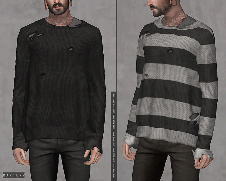 Sims 4 CC  Best Male Sweaters   Male Hoodies   FandomSpot - 67