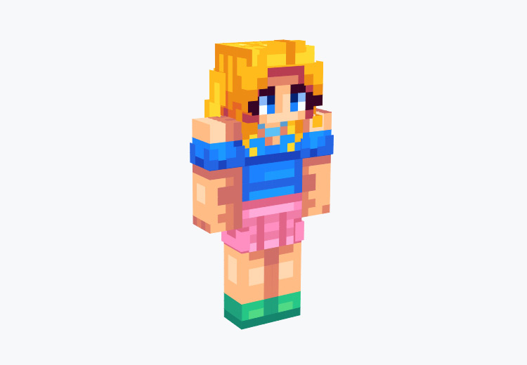 Haley Stardew Valley Minecraft Skin