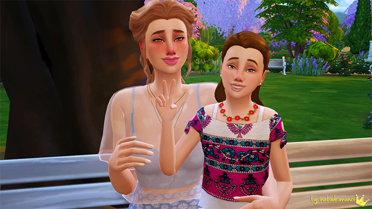 Mother’s Day Pose Set for The Sims 4