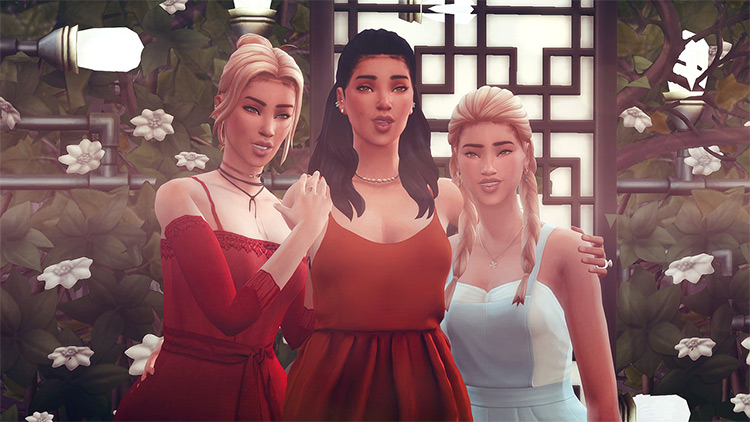 Mommy Dearest Pose Pack / TS4 CC