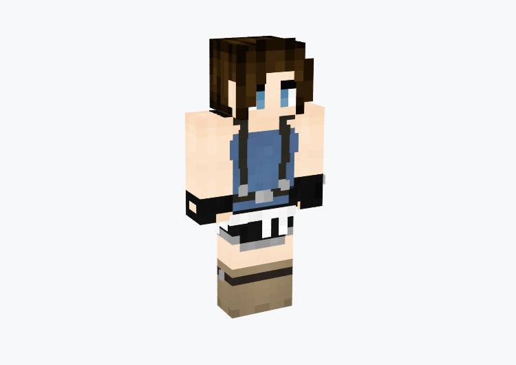 Jill Valentine RE3 Minecraft Skin