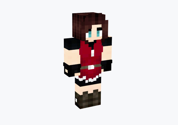 Claire Redfield RE2 Minecraft Skin