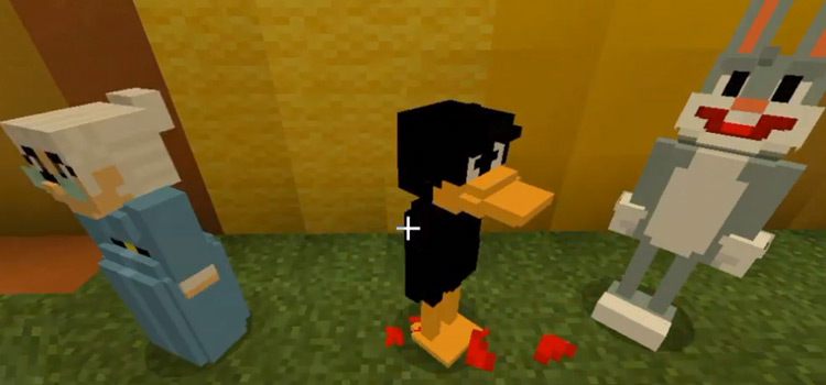 Bugs, Daffy & Old Grandma Looney Tunes (Minecraft)