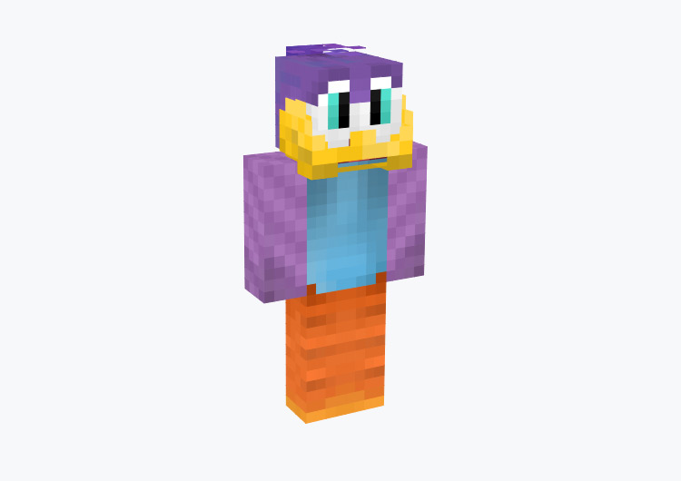 The Road Runner Minecraft Skin