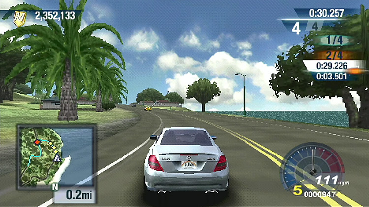 Test Drive Unlimited PSP screenshot