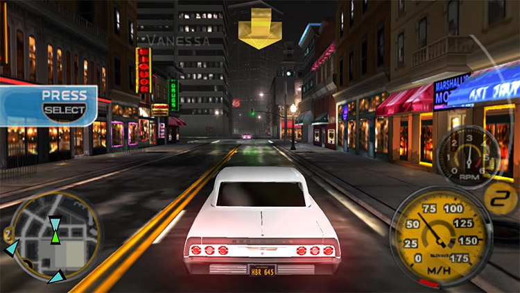 Midnight Club 3: DUB Edition PSP screenshot