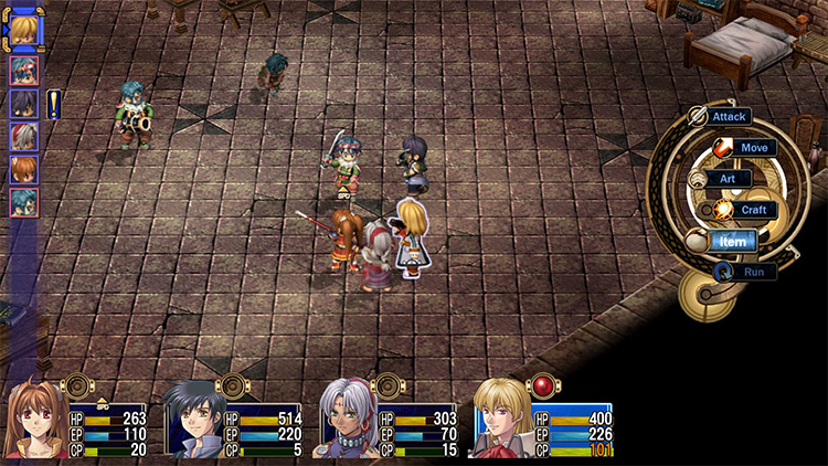 The Legend of Heroes: Trails in the Sky PSP screenshot