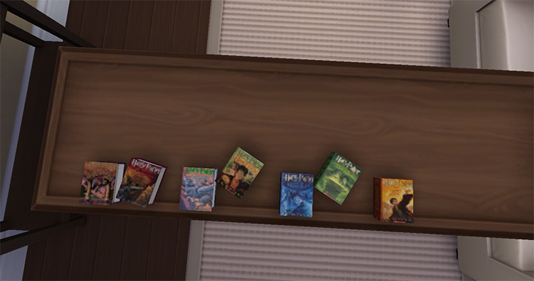 Readable Harry Potter Books for The Sims 4