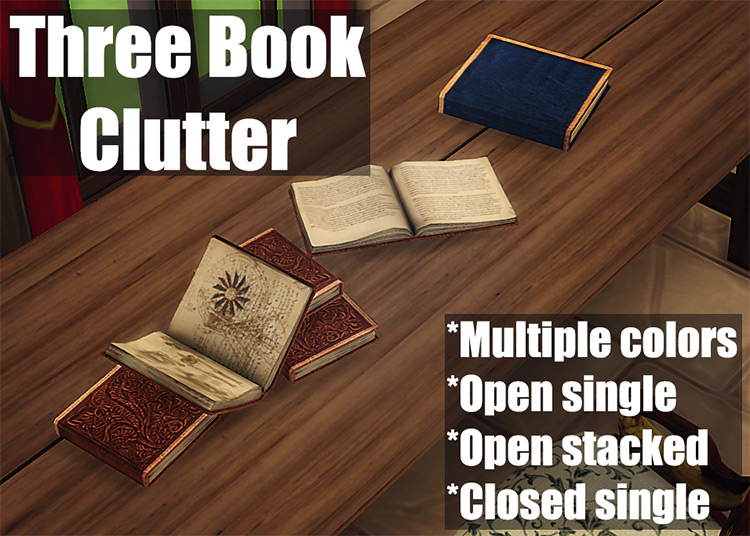 The Sims 4  Books Clutter   CC Packs  All Free    FandomSpot - 54