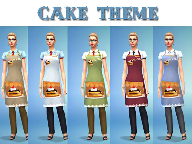 Sims 4 Apron CC For Guys + Girls – FandomSpot