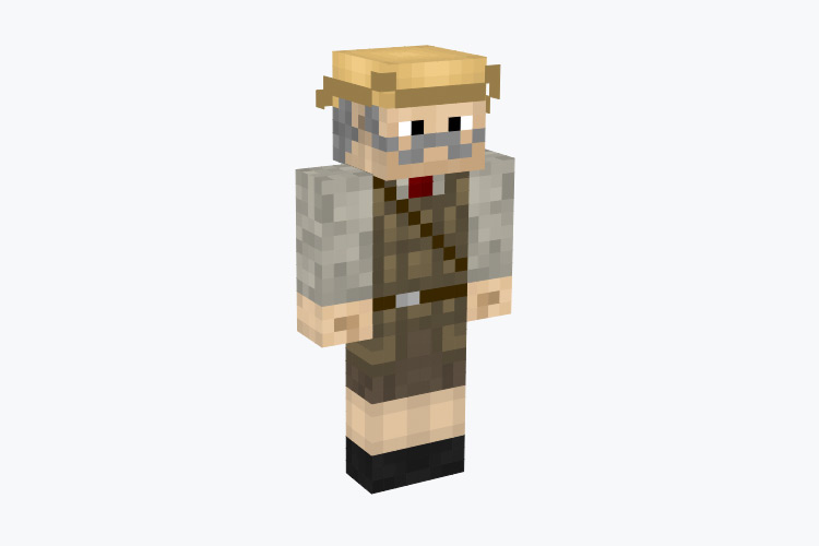 Old Safari Explorer Man / Minecraft Skin