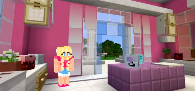 Minecraft barbie dream discount house