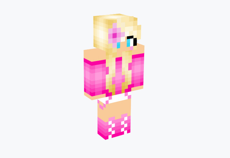 Classic Barbie Minecraft Skin