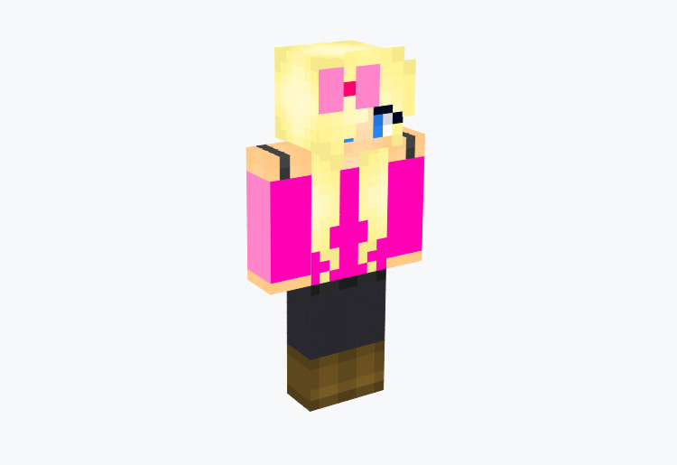 Casual Barbie Minecraft Skin