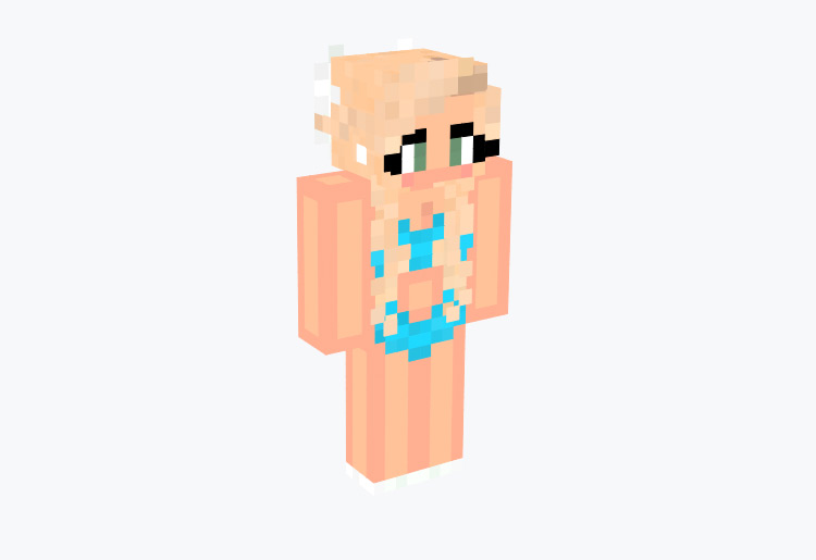 Swimsuit Bikini Barbie Minecraft Skin