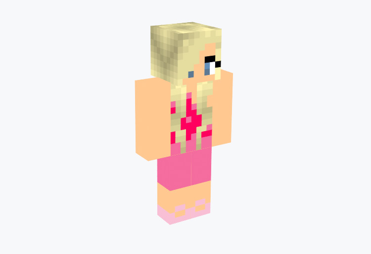 Formal Barbie Minecraft Skin