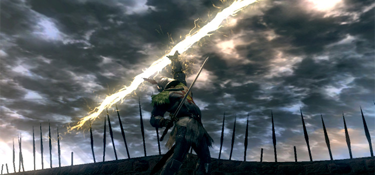Lightning Spear in Dark Souls Remastered