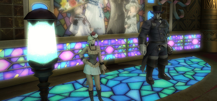 Masked Rose Fashion Report Screenshot in FFXIV