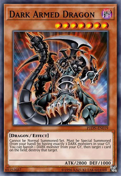 Dark Armed Dragon Yu-Gi-Oh Card