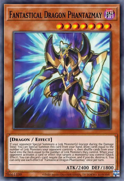 Fantastical Dragon Phantazmay YGO Card