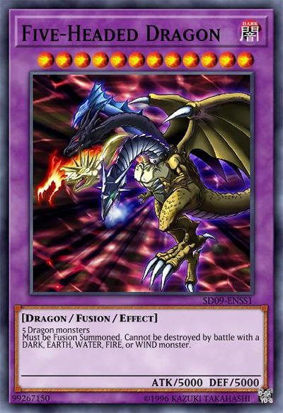 Five-Headed Dragon Yu-Gi-Oh Card