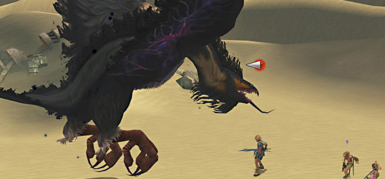 Zu Battle in Bikanel Desert / FFX HD