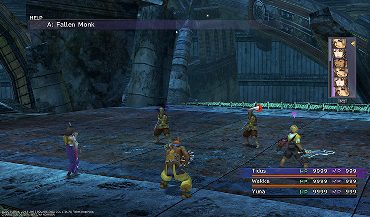 Fallen Monks in Zanarkand Ruins / Final Fantasy X HD