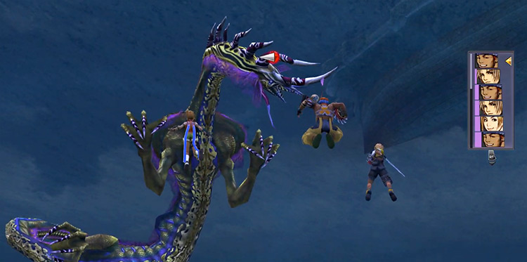 Shinryu Battle from Monster Arena / Final Fantasy X HD